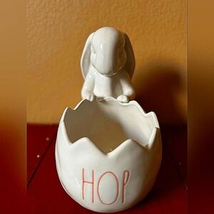 Rae Dunn Hop Bunny Planter